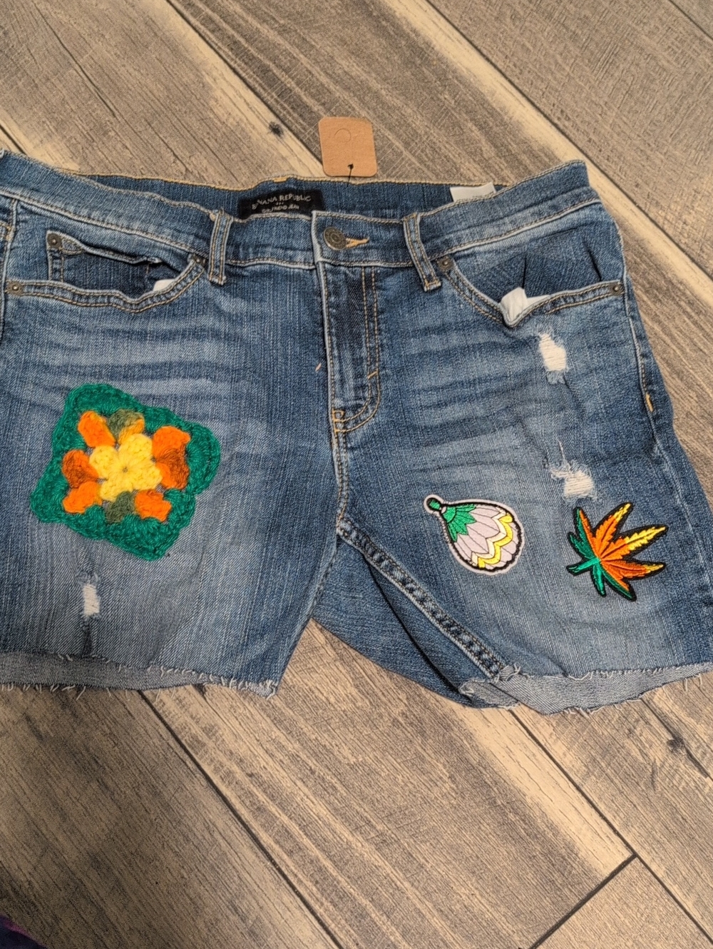 Upcycled Cuttoff Shorts